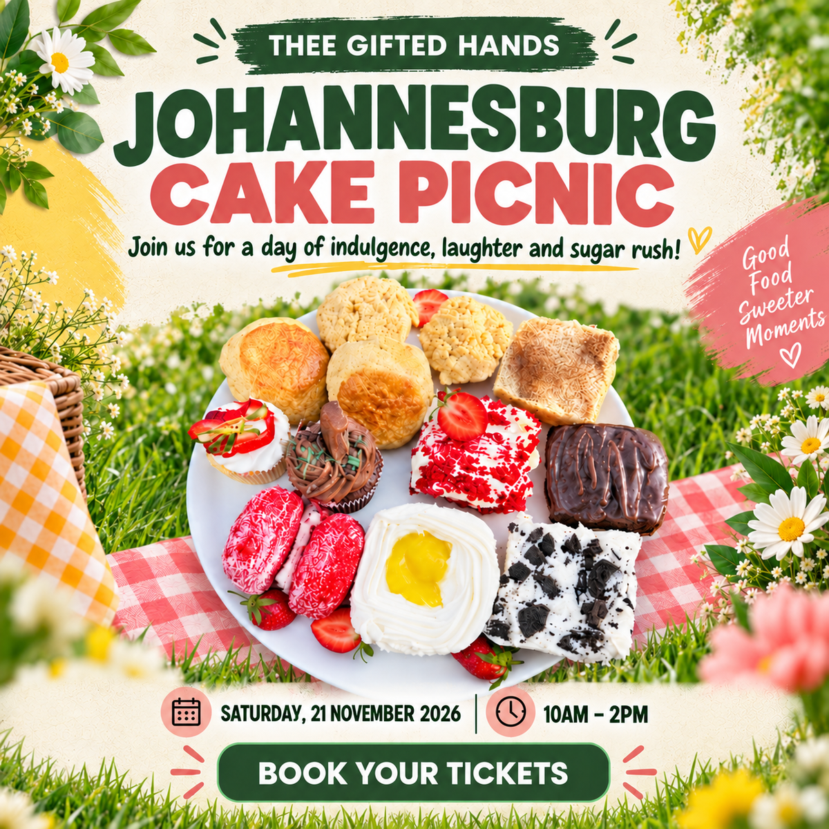 Johannesburg Cake Picnic (21/11)
